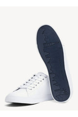 Tommy Hilfiger Erkek ESSENTIAL LEATHER SNEAKER FM0FM02157 - Beyaz