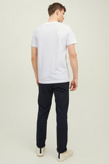 JACK&JONES JPRBLUARCHIE SS TEE CREW NECK NOOS 12217167 - Beyaz
