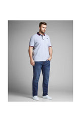 Jack & Jones Tim Original Erkek Büyük Beden Slim Fit Jean 12153646 - Mavi
