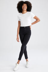 DEFACTO KADIN Y2909AZ Trousers - Antrasit