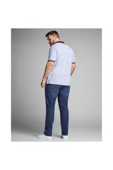 Jack & Jones Tim Original Erkek Büyük Beden Slim Fit Jean 12153646 - Mavi