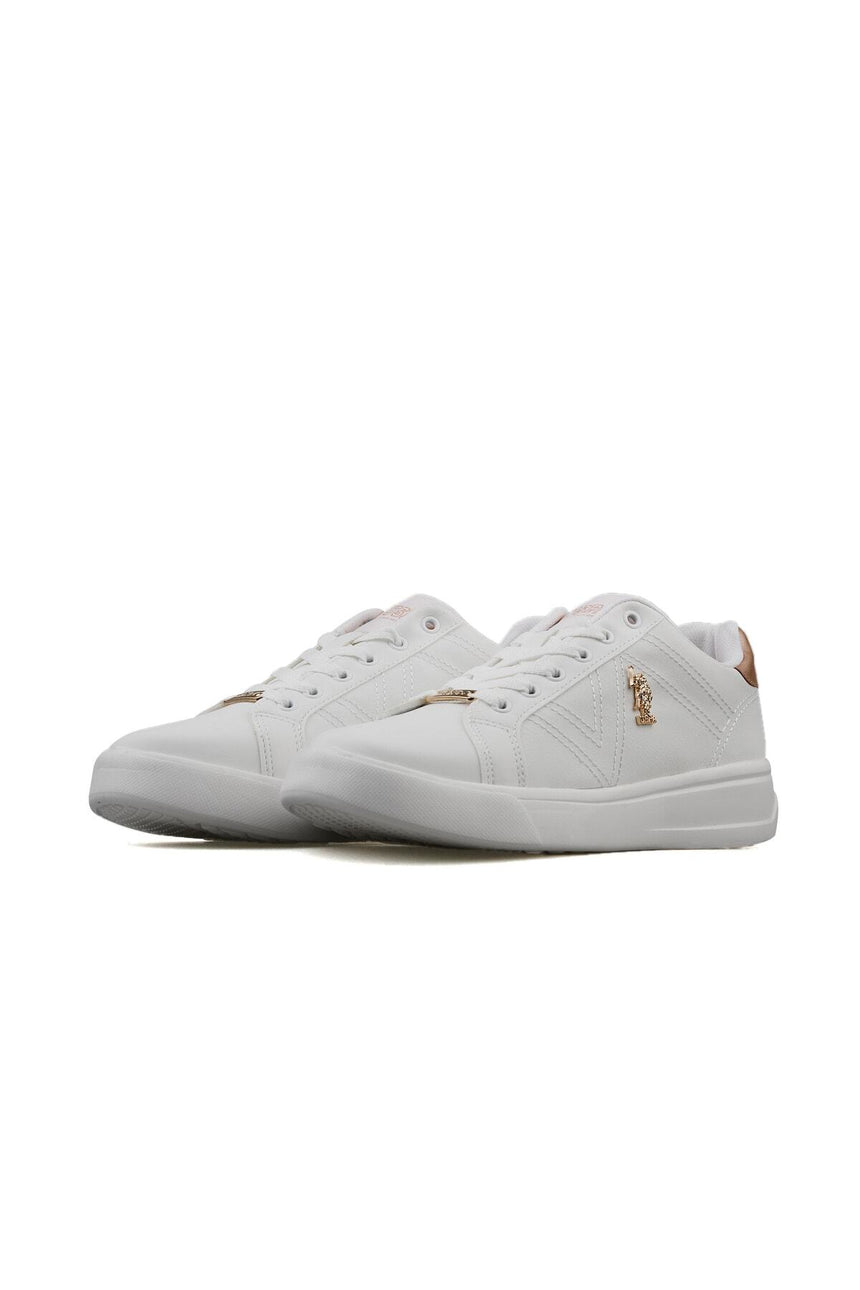 U.S. POLO ASSN. 5P EXXY 5FX HAVUZ TABAN SNEAKER - Beyaz