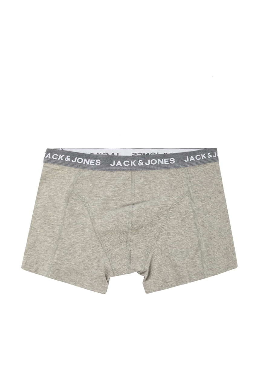 JACK&JONES JACBASIC PLAIN TRUNKS 5 PACK 12173776 - Siyah