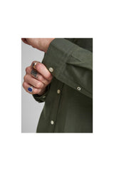 Jack & Jones Oxford Erkek Gömlek 12182486 - Koyu Orman Yeşili