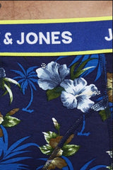 JACK&JONES JACFLOWER TRUNKS 3 PACK.NOOS 12171253 - Siyah