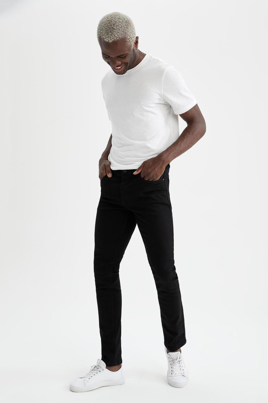 DeFacto S2711AZ Erkek Jean Pantolon - Siyah