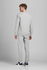 JACK&JONES JPSTGORDON SHARK SWEAT PANTS NOOS 12165322 - Açık Gri