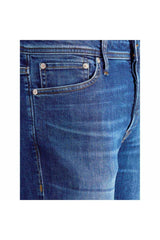 Jack & Jones Tim Original Erkek Büyük Beden Slim Fit Jean 12153646 - Mavi