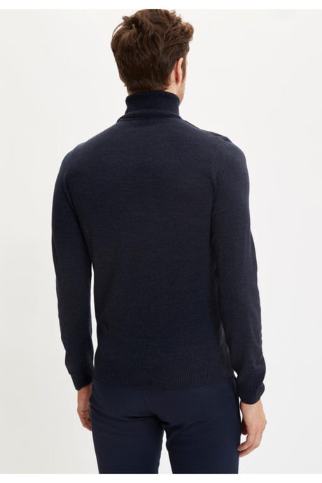 Defacto Erkek Pullover R1124Az - Koyu Lacivert