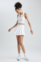 Defacto Kadın Knitted Bottom A2514Ax - Beyaz