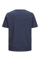 JACK&JONES JJEORGANIC BASIC TEE SS O-NECK NOOS PLS 12158482 - Koyu Lacivert