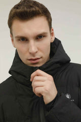 LUMBERJACK ERKEK M-SN22 NOLAN COAT 2PR - Siyah