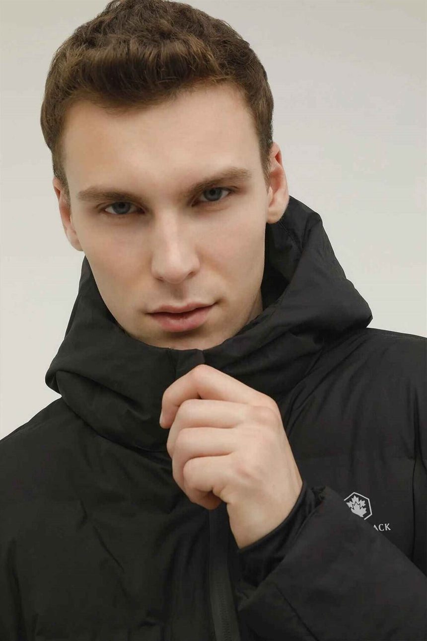 LUMBERJACK ERKEK M-SN22 NOLAN COAT 2PR - Siyah