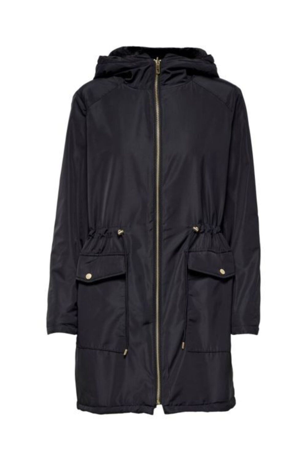Only 15208727 Kadın Parka - Siyah