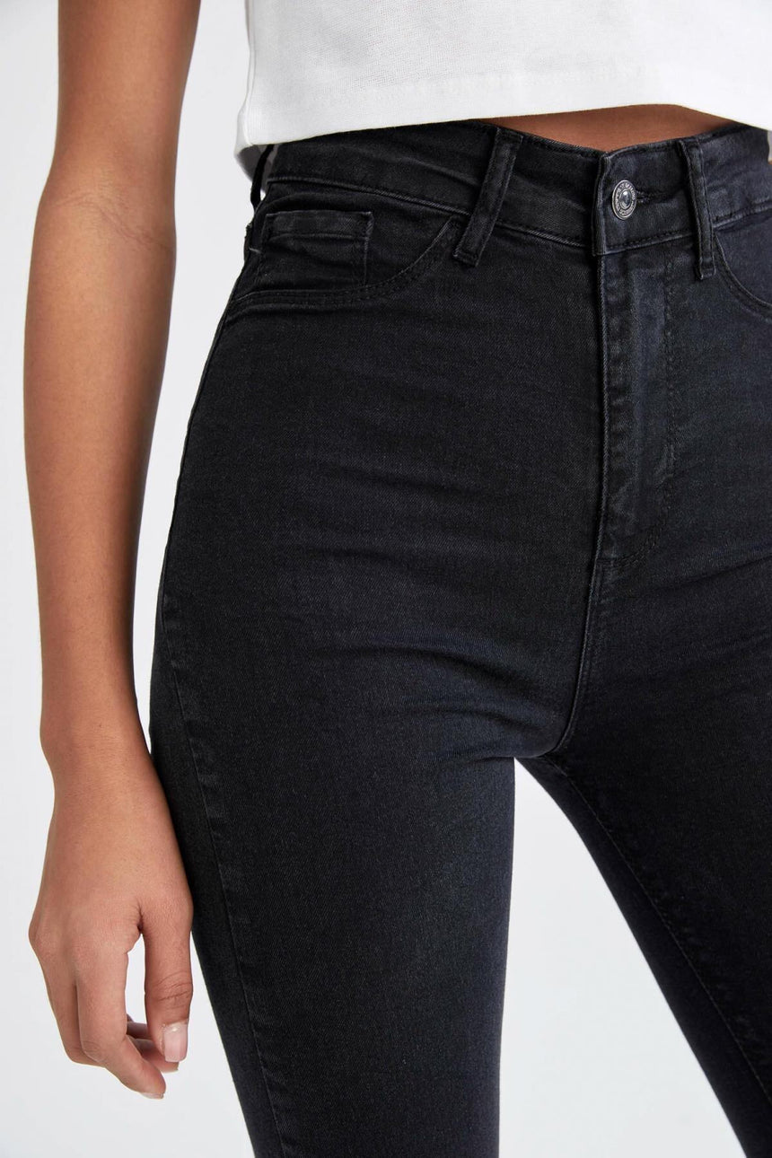 DEFACTO KADIN Y2909AZ Trousers - Antrasit