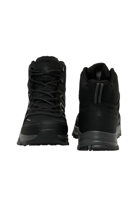 Sporline Lumberjack Alin siyah unisex outdoor bot, dayanıklı tekstil malzemeden üretilmiş yüksek bilekli tasarım.