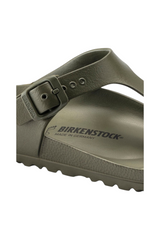 Sporline Birkenstock Gizeh Eva unisex koyu yeşil parmak arası terlik, ayarlanabilir tokalı detaylı tasarım