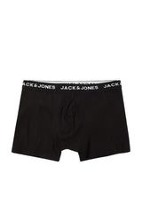 JACK&JONES JACBASIC PLAIN TRUNKS 5 PACK 12173776 - Siyah