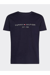 Tommy Hilfiger ERKEK CORE TOMMY LOGO TEE MW0MW11465 - Mavi
