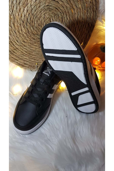 KINETIX KORT PU 5PR - Siyah/ Beyaz
