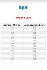 İGOR ÇOCUK TOBBY SOLID S10271 - Açık Bej/ Krem
