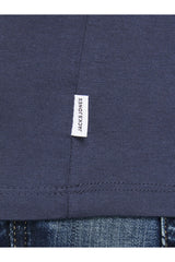 JACK&JONES JJEORGANIC BASIC TEE SS O-NECK NOOS PLS 12158482 - Koyu Lacivert