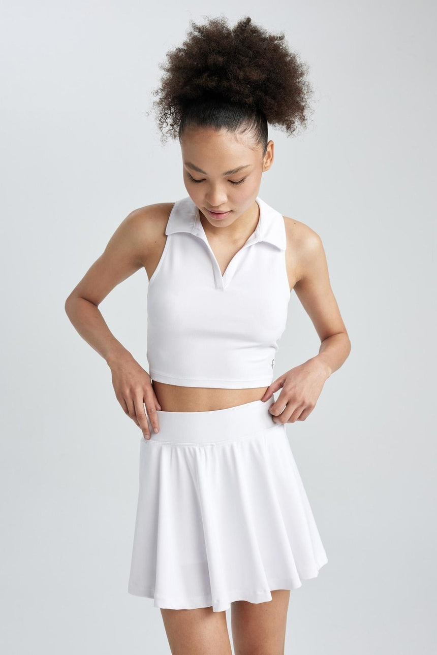 Defacto Kadın Knitted Bottom A2514Ax - Beyaz