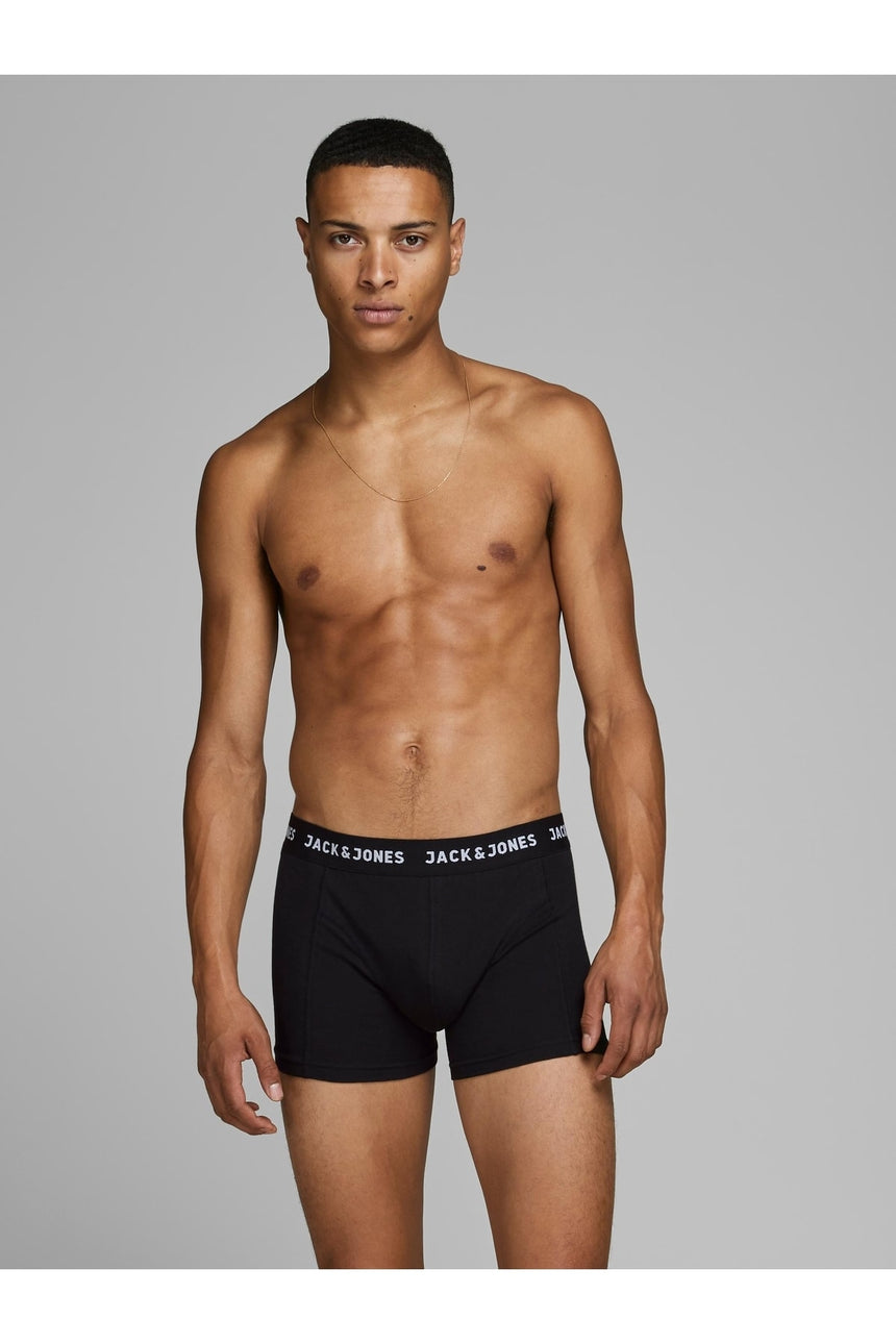 JACK&JONES JACHUEY TRUNKS 7 PACK NOOS 12171258 - Siyah