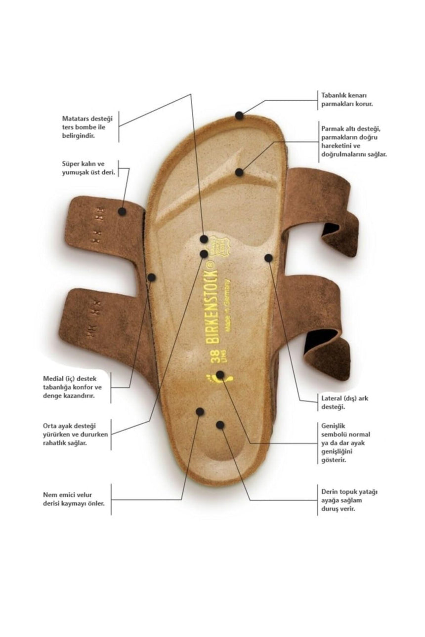 BIRKENSTOCK RAMSES BF  044701 - Koyu Kahverengi