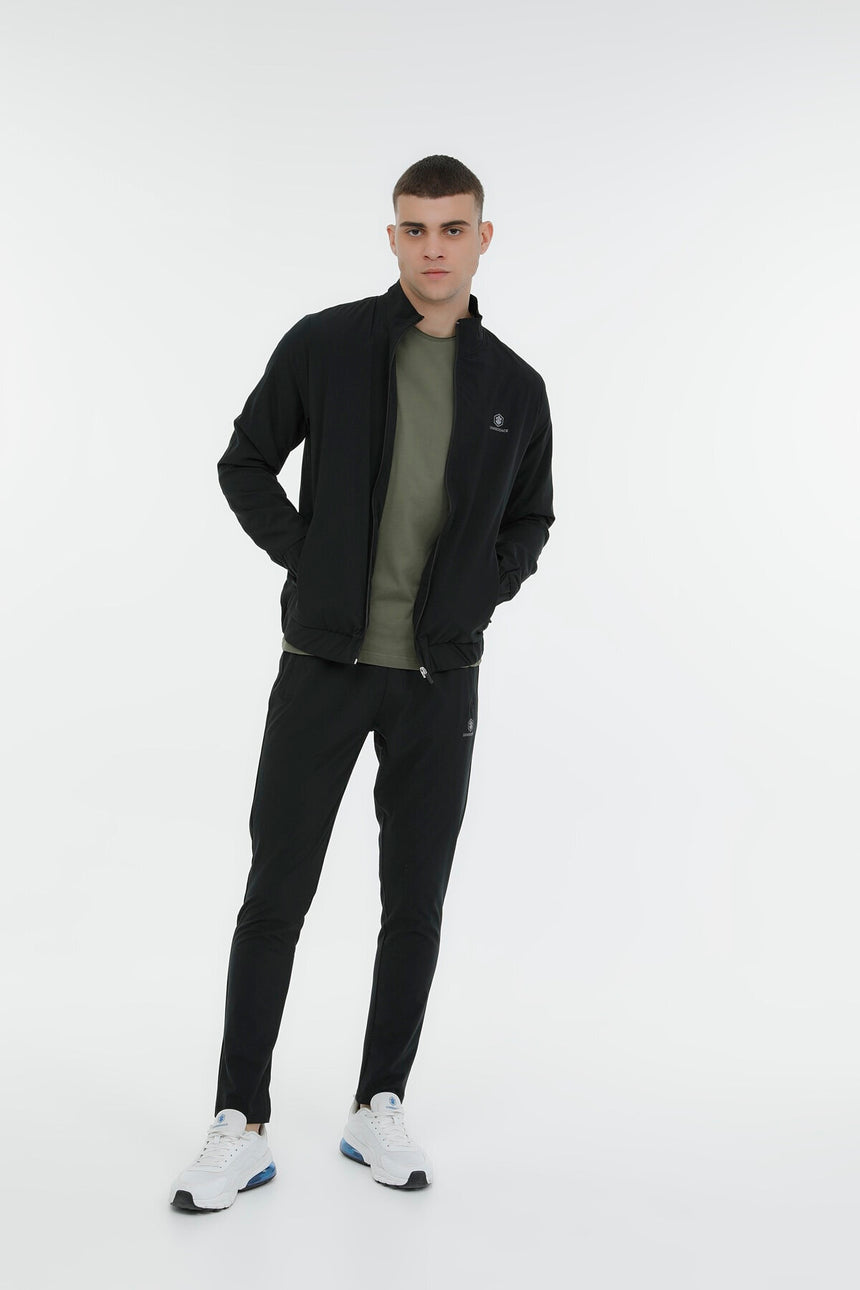 LUMBERJACK MB BS04 WOVEN T.SUIT 6FX - Siyah