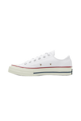 Sporline beyaz Converse Chuck 70 bileksiz kanvas spor ayakkabı, yan profil görünümü