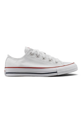 Sporline beyaz Converse Chuck Taylor All Star düşük bilekli tekstil sneaker ayakkabı