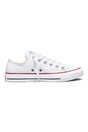 Sporline beyaz deri Converse Chuck Taylor All Star düşük bilekli sneaker, yan profil görünümü