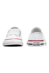 Sporline marka beyaz kanvas Converse Chuck Taylor All Star spor ayakkabı ön ve arka görünümü