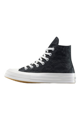 Sporline Converse Chuck 70 siyah dantel detaylı yüksek bilekli kanvas spor ayakkabı