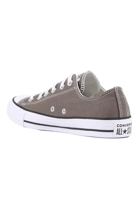 Sporline Converse Chuck Taylor All Star antrasit renkli, bileksiz kanvas sneaker ayakkabı