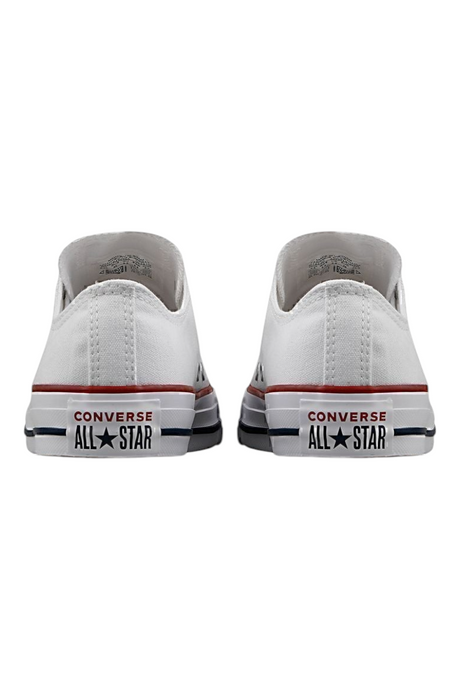 Sporline Converse Chuck Taylor All Star beyaz tekstil sneaker ayakkabı arka görünüm