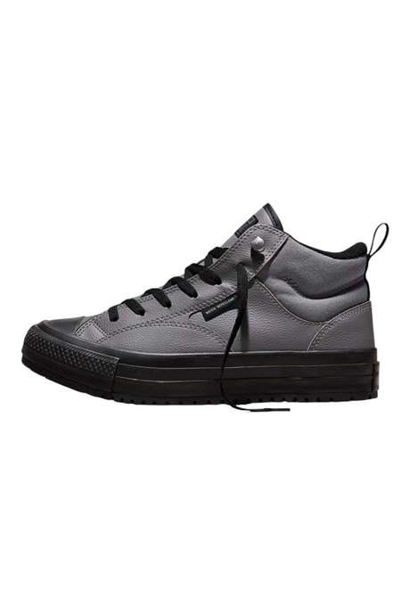 Sporline Converse Chuck Taylor All Star Malden Street gri erkek sneaker bot, su itici özellikli deri tasarım