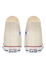 Sporline Converse Chuck Taylor All Star krem rengi kanvas erkek spor ayakkabı arka görünümü