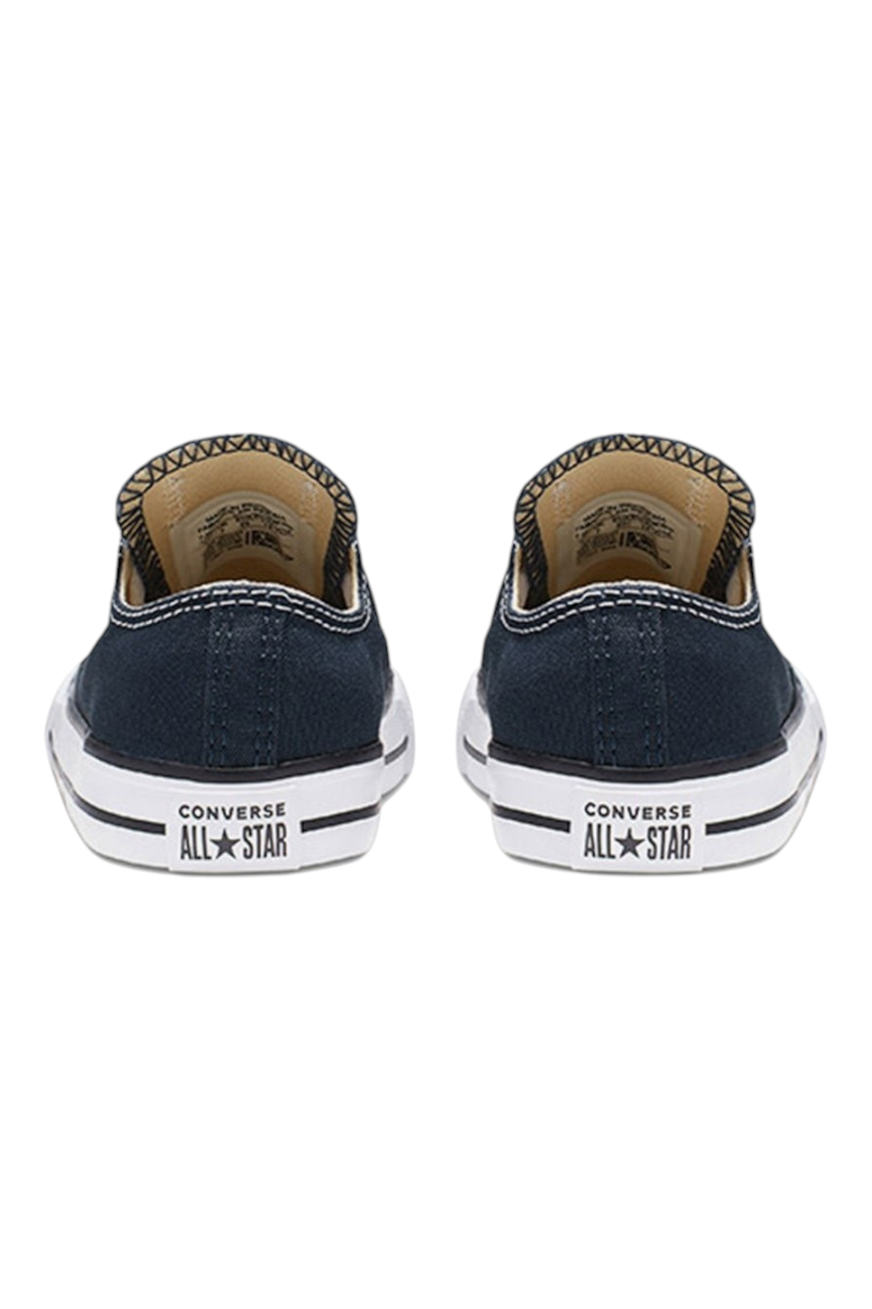 Sporline marka koyu lacivert kanvas Converse Chuck Taylor All Star spor ayakkabı arka görünümü
