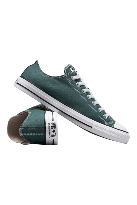 Sporline Converse Chuck Taylor All Star açık yeşil haki kanvas düşük bilekli spor ayakkabı