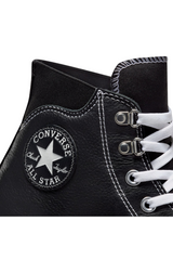 Sporline siyah deri Converse City Trek yüksek bilekli su geçirmez spor ayakkabı detayı ve Chuck Taylor logosu