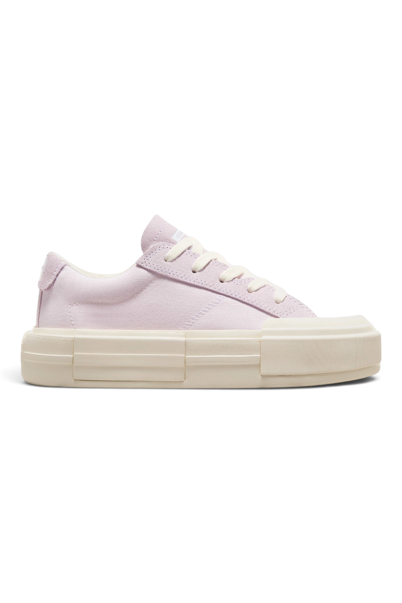Sporline Converse Cruise lila renkli, süet detaylı kanvas spor ayakkabı, kalın kauçuk tabanlı modern tasarım
