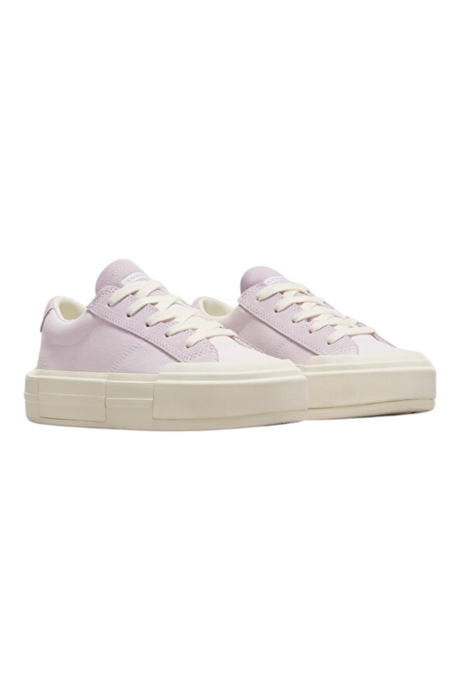 Sporline Converse Cruise lila renkli, süet detaylı kanvas, kalın tabanlı unisex sneaker modeli