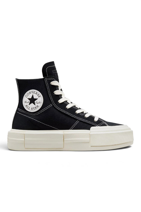 Sporline Converse Cruise siyah renkli, OrthoLite yastıklamalı, yüksek tabanlı, bağcıklı bilekli spor ayakkabı