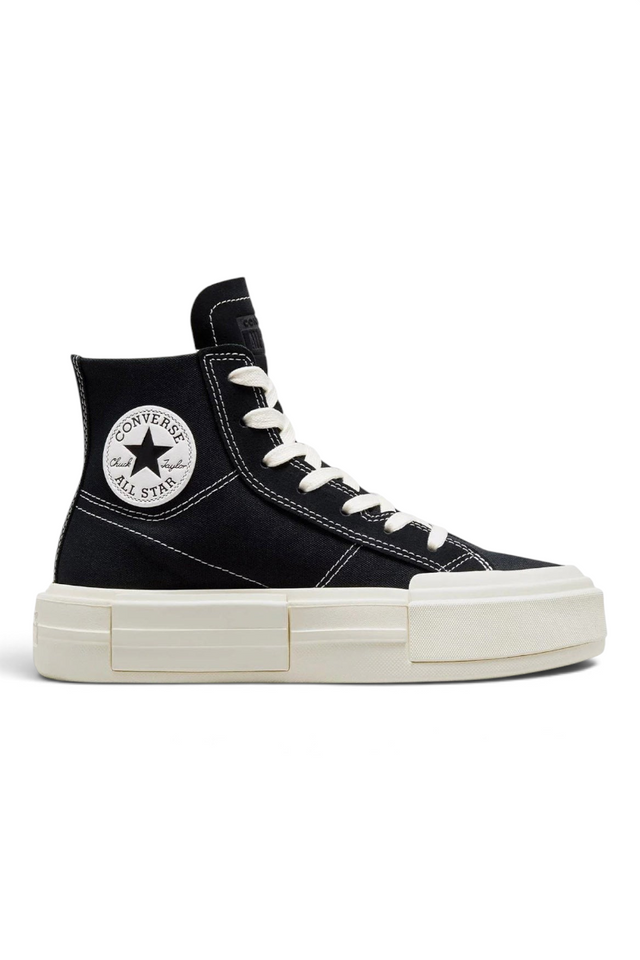 Sporline Converse Cruise siyah renkli, OrthoLite yastıklamalı, yüksek tabanlı, bağcıklı bilekli spor ayakkabı
