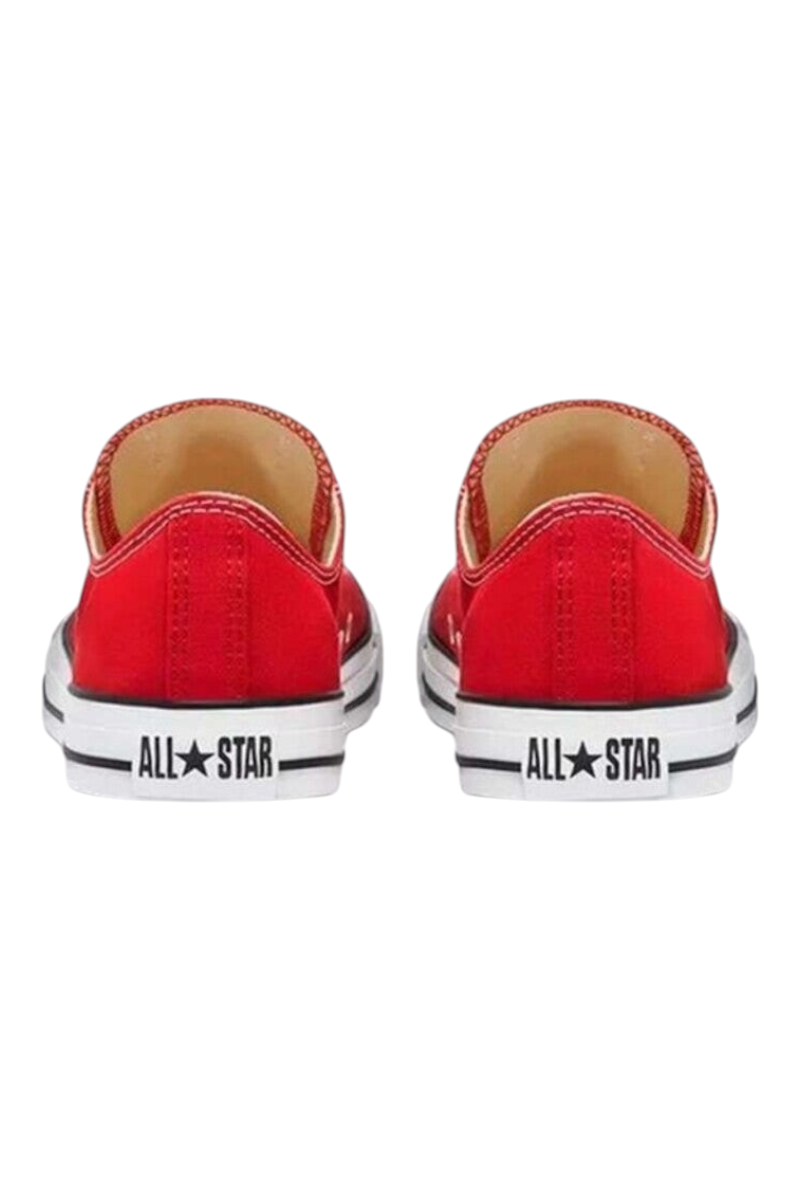 Sporline Converse Chuck Taylor All Star kırmızı kanvas spor ayakkabı arka görünümü
