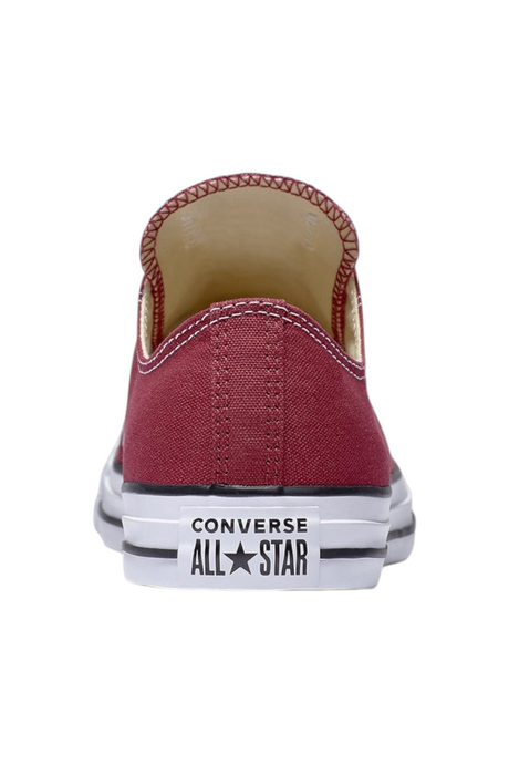 Sporline Converse Chuck Taylor All Star koyu kırmızı kanvas spor ayakkabı arka görünümü