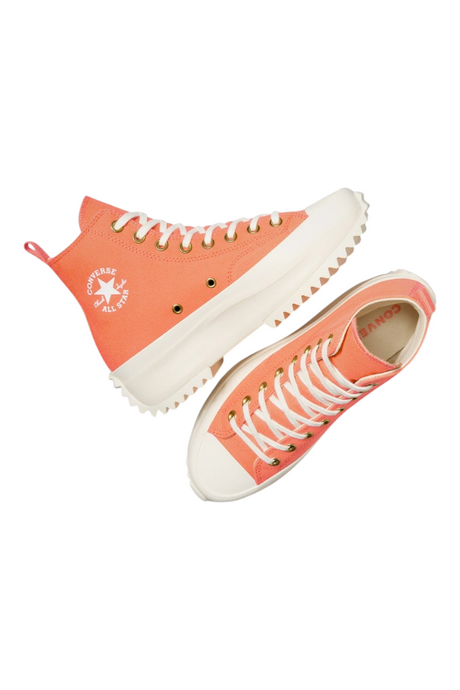 Sporline Converse Run Star Hike yüksek tabanlı turuncu kanvas spor ayakkabı