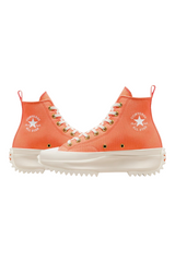 Sporline Converse Run Star Hike turuncu renkli, yüksek platform tabanlı ve bağcıklı unisex sneaker modeli